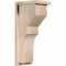 Ekena Millwork Monterey Smooth Corbel w/Backplate, Douglas Fir, 7 1/2"W x 10"D x 22"H COR08X10X22MON01SDF - alternate 1